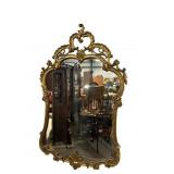 19TH CENTURY GOLD GUILD MIRROR