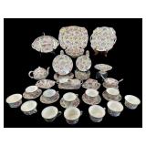 49 PCS ROYAL WINTON SUMMERTIME CHINTZ CHINA