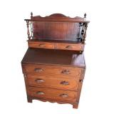 NORTH WESTERN CABINET CO SOLID CHERRY VICTORIAN