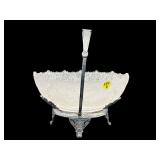 MERIDEN SILVER PLATE COMPANY BRIDES BASKET