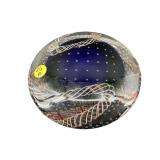 LARGE SIGNED HM 1996 04-92 ART GLASS CONTROLLED