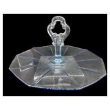 CAMBRIDGE BLUE DEPRESSION GLASS 'ELEANOR'