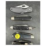 LOT OF FOLDING POCKET KNIVES