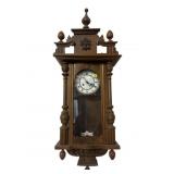 VINTAGE VIENNA REGULATOR WALL CLOCK