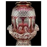 WESTMORELAND ARTIST SIGNED K. CLAYTON 1980 RUBY