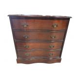 4 DRAWER MAHOGANY BACHELOR'S CHEST