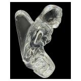 BACCARAT KNEELING ANGEL PRAYING FIGURE