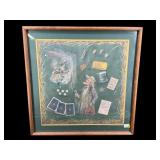 CARPETBAGGER MAN HUSTLER LITHO PRINT