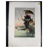 ANTIQUE JULES RENARD BELGIQUE 1865 GARDE CIVIQUE