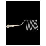 WEBSTER STERLING HANDLE CAKE RAKE CUTTER