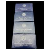 1971,72,73,74 40 PERCENT SILVER IKE DOLLARS