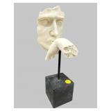 MODERN DESIGN MASK & HAND SCULPTURE