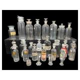 LARGE LOT OF APOTHECARY/MEDICINE BOTTLES