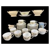 36 PIECES OF MIS MATCHED CHINA