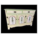 PAINT DECORATED BUFFET