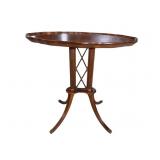 OVAL PIE CRUST CENTER TABLE