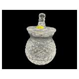 WATERFORD CRYSTAL GLANDORE JAM/HONEY JAR