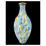 BIRD MOTIF CLOISONNE VASE