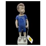 BING & GRONDAHL BOY HIDING BALL FIGURINE