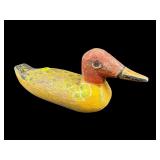 WOODEN CARVED DUCK