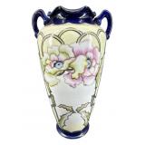 NIPPON HAND PAINTED PORCELAIN VASE