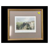 VIEW FROM THE VASTIONS VIENNA STEELENGRAVING;