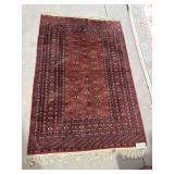 6'6 X 4'2 BOKHARA HANDMADE CARPET