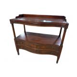 FANCHER MAHOGANY 2 TIER SERVER