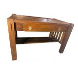 MISSION OAK LIBRARY DESK