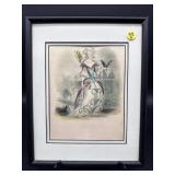 FLOWERS PERSONIFIED BY J.J. GRANDVILLE PRINT IN
