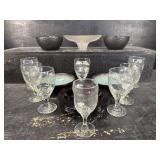 MISC LOT OF GLASS, CRYSTAL, CERAMIC CHINA