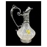 ART NOUVEAU STYLE FULL FIGURED SILVERPLATE EURE