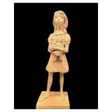 LEONARDO ART WORKS INC TERRACOTTA GIRL WITH DOLL