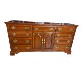 KNOB CREEK SOLID CHERRY 11 DRAWER DRESSER