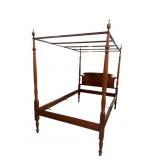 BIGGS FURN. Full SIZE POSTER BED