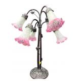 6 LIGHT TIFFANY STYLE DRAGONFLY LAMP