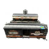 LGB BY LEHMANN 2 PC HARLEY DAVIDSON TRAIN CAR LOT