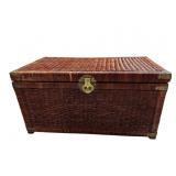 WICKER TRUNK