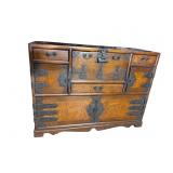 ORIENTAL KOREAN ELMWOOD CHEST