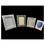 LOT OF 4 SMALL-MEDIUM PICTURE FRAMES