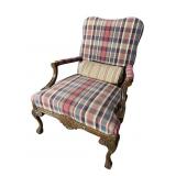 STONELEIGH LIMITED OPEN ARM CHIPPENDALE CHAIR