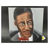 BLUES MUSICIAN OIL ON CANVAS