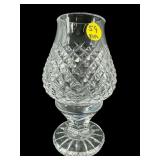 WATERFORD CRYSTAL ALANA CANDLE HURRICANE LAMP