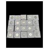 LOT OF 20 SILVER QUARTERS 1947-54