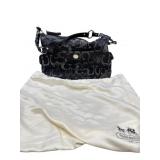 AUTHENTIC COACH CHELSEA OPTIC HOBO SHOULDER BAG