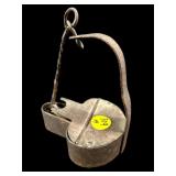 ANTIQUE PENNSYLVANIA TYPE BETTY LAMP