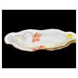 OLD ABBEY FRENCH LIMOGES PORCELAIN DISH