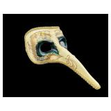 ORNATE VENETIAN STYLE MASQUERADE LONG NOSE