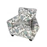 CONTEMPORARY PATTERN OCCASIONAL CHAIR