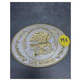 NORTH AMERICAN HUNTING CLUB BELT BUCKLE